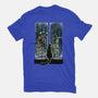 Curious Cat Superheroes-Womens-Fitted-Tee-zascanauta