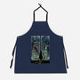 Curious Cat Superheroes-Unisex-Kitchen-Apron-zascanauta