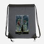 Curious Cat Superheroes-None-Drawstring-Bag-zascanauta