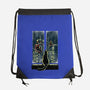 Curious Cat Superheroes-None-Drawstring-Bag-zascanauta