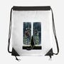 Curious Cat Superheroes-None-Drawstring-Bag-zascanauta