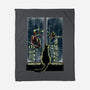 Curious Cat Superheroes-None-Fleece-Blanket-zascanauta