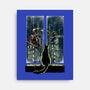 Curious Cat Superheroes-None-Stretched-Canvas-zascanauta