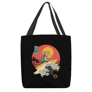 Catana Cat Surf Sunset Wave