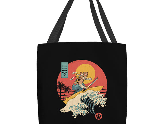 Catana Cat Surf Sunset Wave