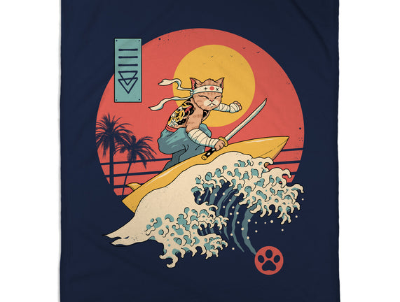 Catana Cat Surf Sunset Wave