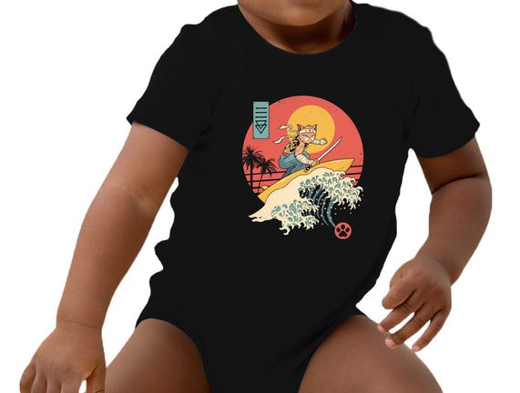 Catana Cat Surf Sunset Wave