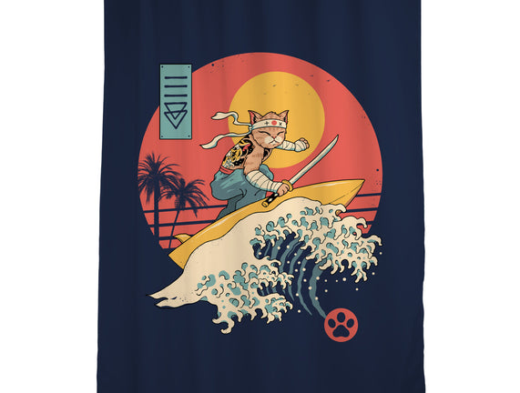 Catana Cat Surf Sunset Wave