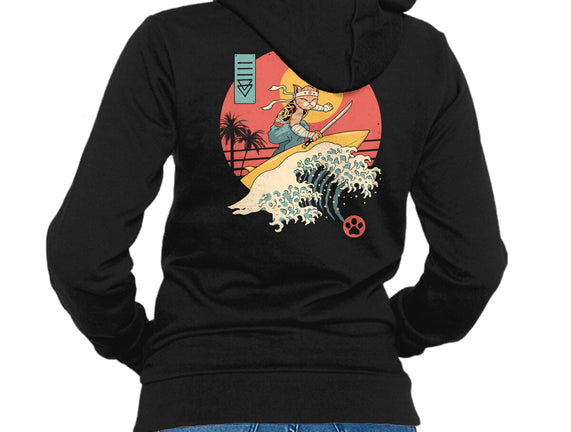 Catana Cat Surf Sunset Wave