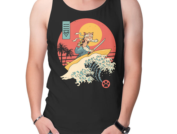 Catana Cat Surf Sunset Wave