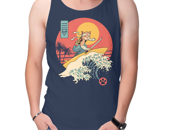 Catana Cat Surf Sunset Wave