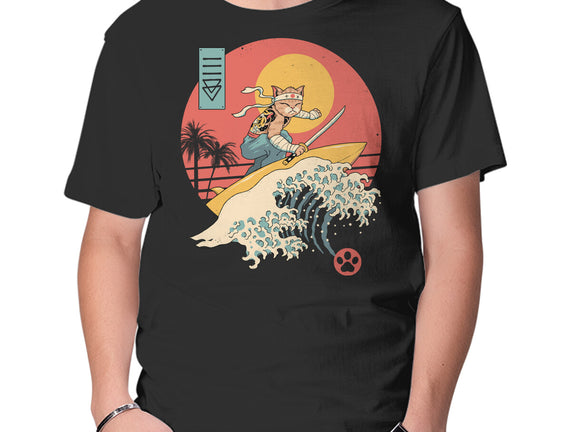 Catana Cat Surf Sunset Wave