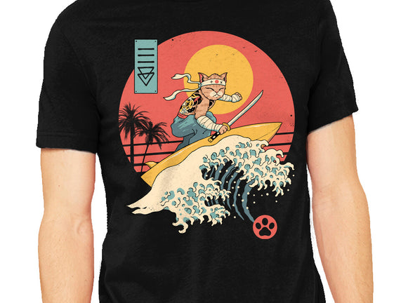 Catana Cat Surf Sunset Wave