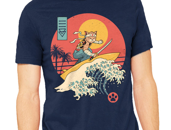 Catana Cat Surf Sunset Wave