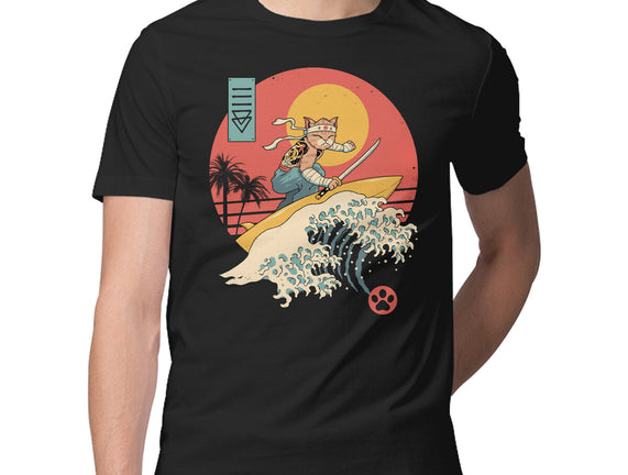 Catana Cat Surf Sunset Wave