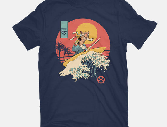 Catana Cat Surf Sunset Wave