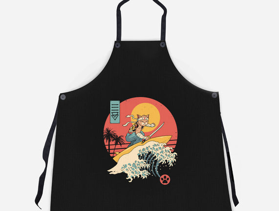 Catana Cat Surf Sunset Wave