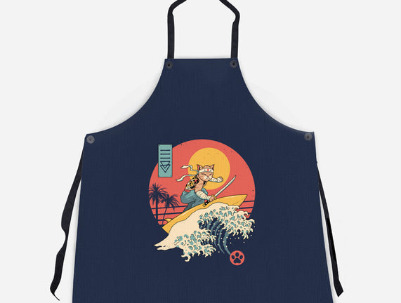 Catana Cat Surf Sunset Wave