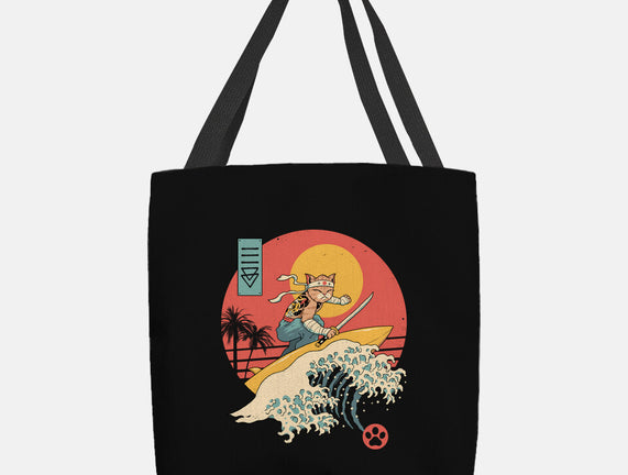 Catana Cat Surf Sunset Wave