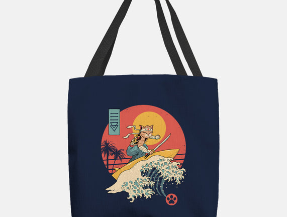 Catana Cat Surf Sunset Wave