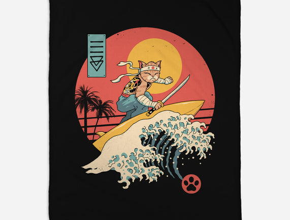 Catana Cat Surf Sunset Wave