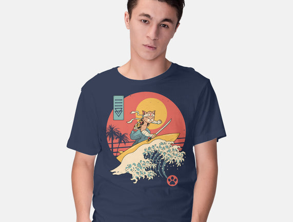 Catana Cat Surf Sunset Wave