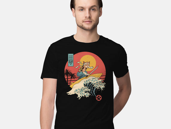 Catana Cat Surf Sunset Wave