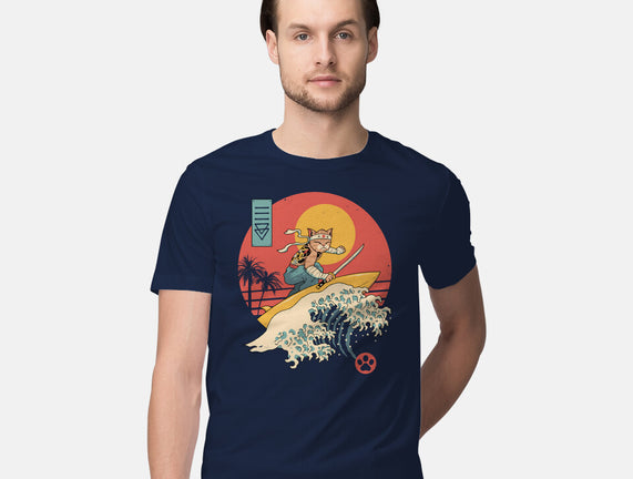 Catana Cat Surf Sunset Wave