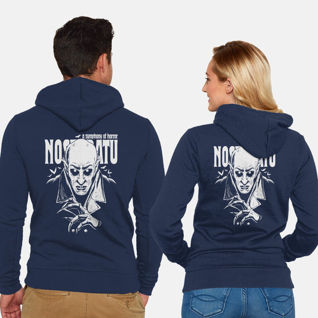 A Symphony Of Horror-Unisex-Zip-Up-Sweatshirt-rondes