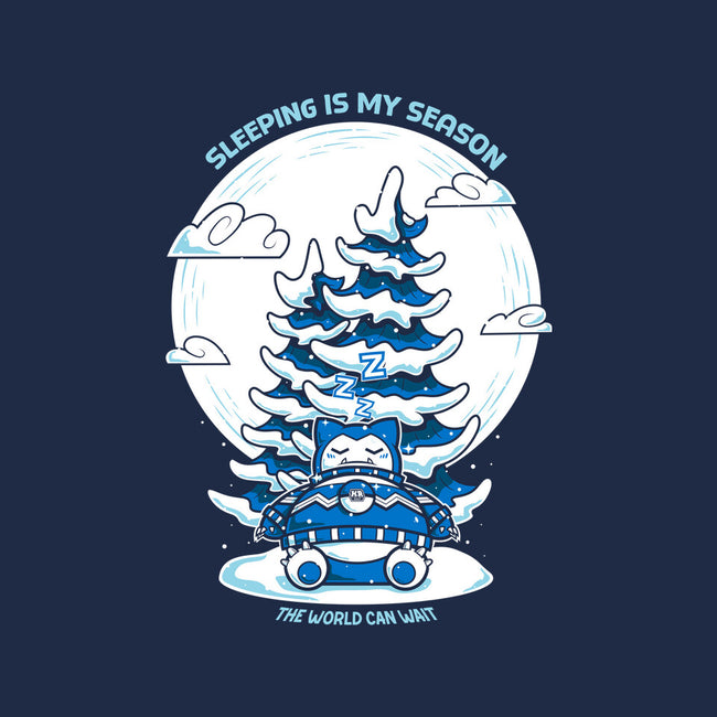 Sleeping Is My Season-Womens-V-Neck-Tee-krisren28