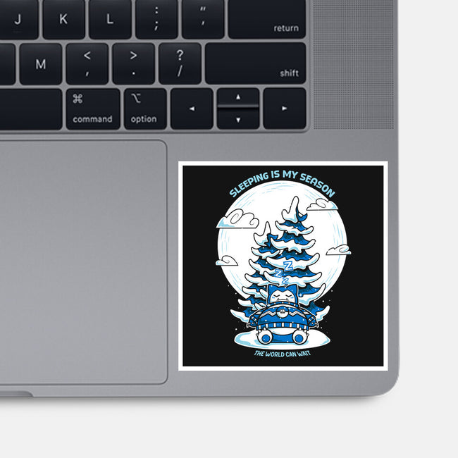 Sleeping Is My Season-None-Glossy-Sticker-krisren28