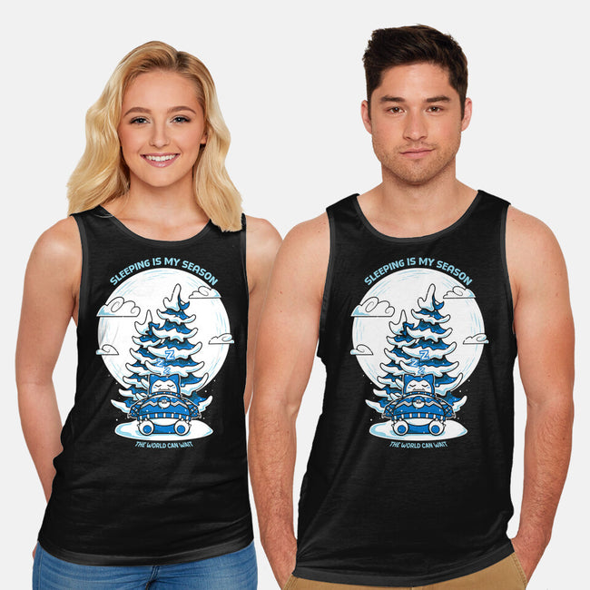 Sleeping Is My Season-Unisex-Basic-Tank-krisren28