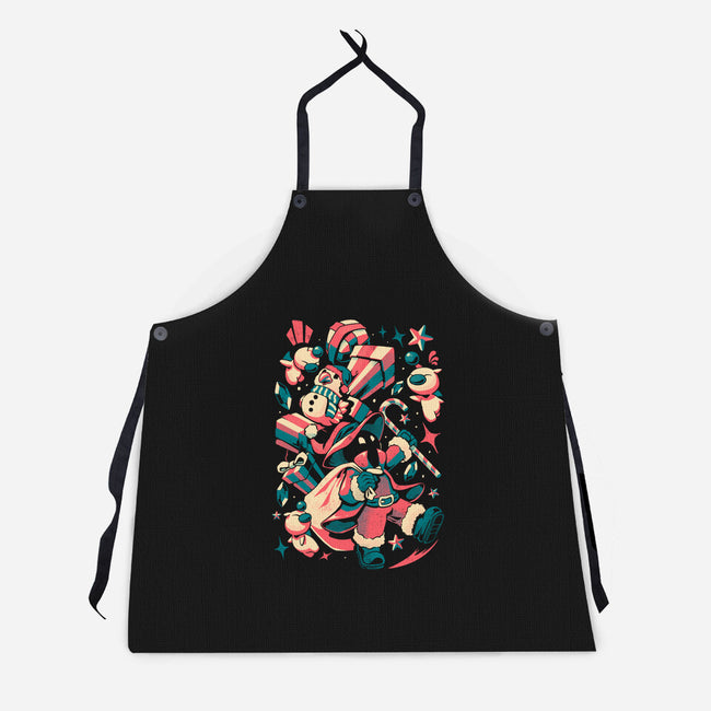 Jingle Spells-Unisex-Kitchen-Apron-eduely