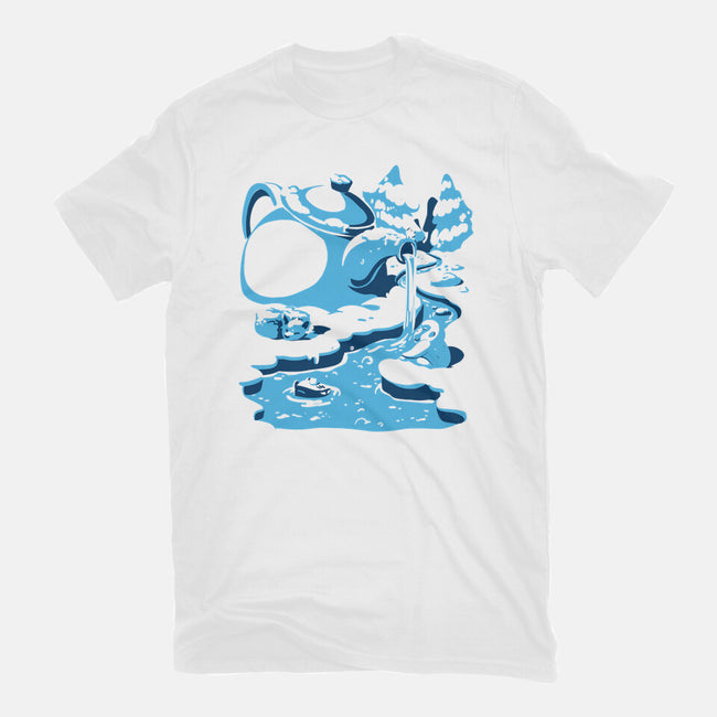 Teapot Hot Waters-Unisex-Basic-Tee-estudiofitas