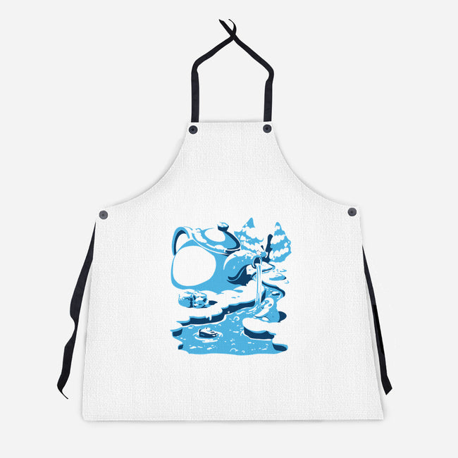 Teapot Hot Waters-Unisex-Kitchen-Apron-estudiofitas