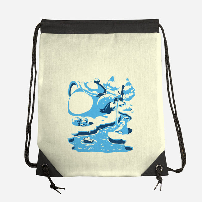 Teapot Hot Waters-None-Drawstring-Bag-estudiofitas