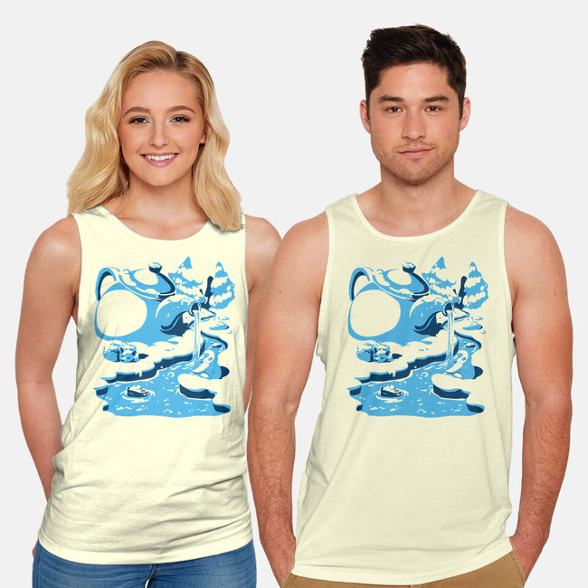 Teapot Hot Waters-Unisex-Basic-Tank-estudiofitas