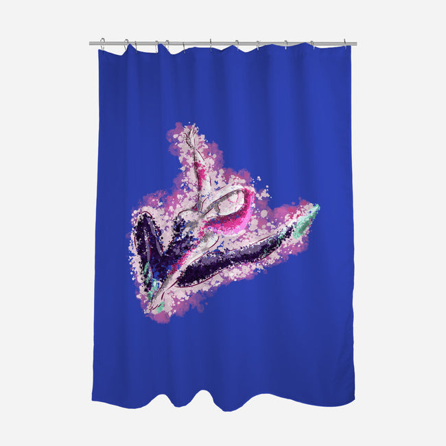 Ghost Paint-None-Polyester-Shower Curtain-nickzzarto