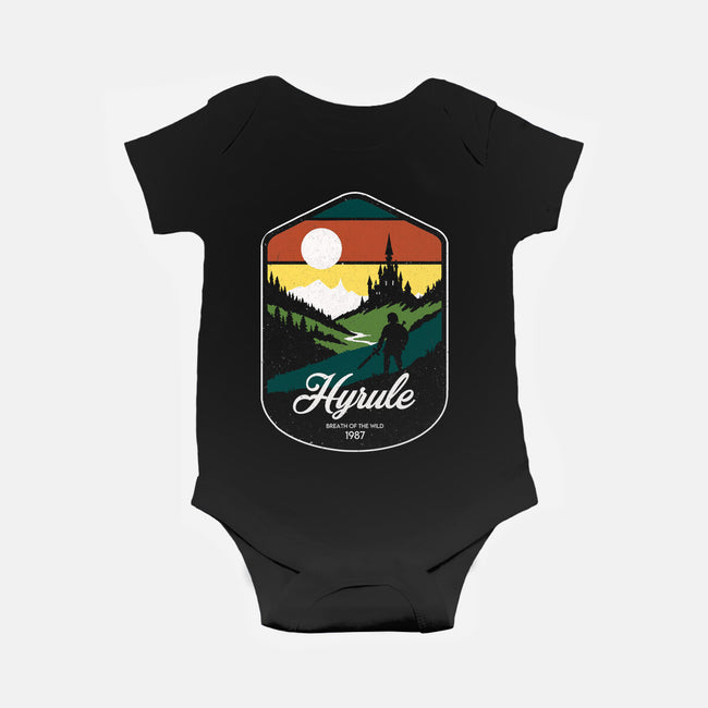 Visit Hyrule-Baby-Basic-Onesie-Eoli Studio