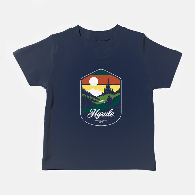 Visit Hyrule-Baby-Basic-Tee-Eoli Studio
