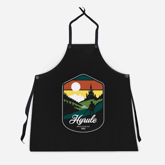 Visit Hyrule-Unisex-Kitchen-Apron-Eoli Studio
