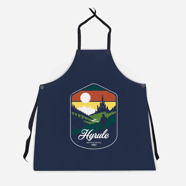 Visit Hyrule-Unisex-Kitchen-Apron-Eoli Studio