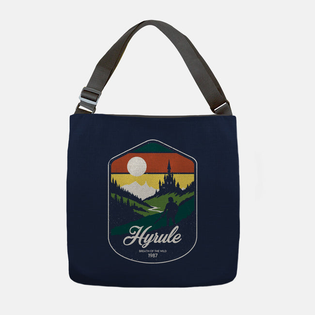 Visit Hyrule-None-Adjustable Tote-Bag-Eoli Studio