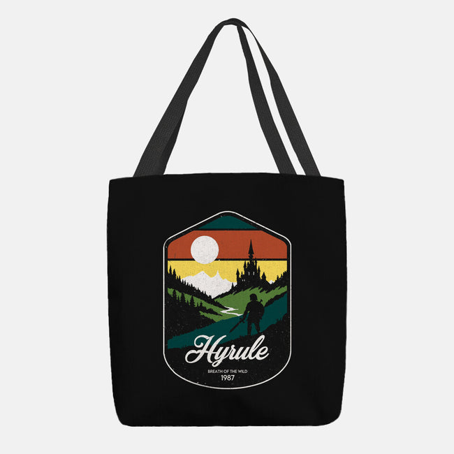 Visit Hyrule-None-Basic Tote-Bag-Eoli Studio