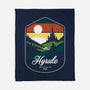Visit Hyrule-None-Fleece-Blanket-Eoli Studio