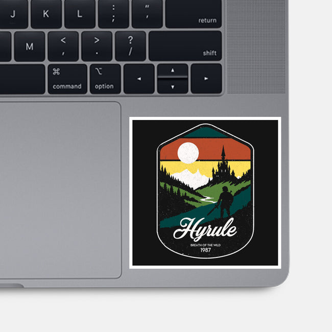 Visit Hyrule-None-Glossy-Sticker-Eoli Studio