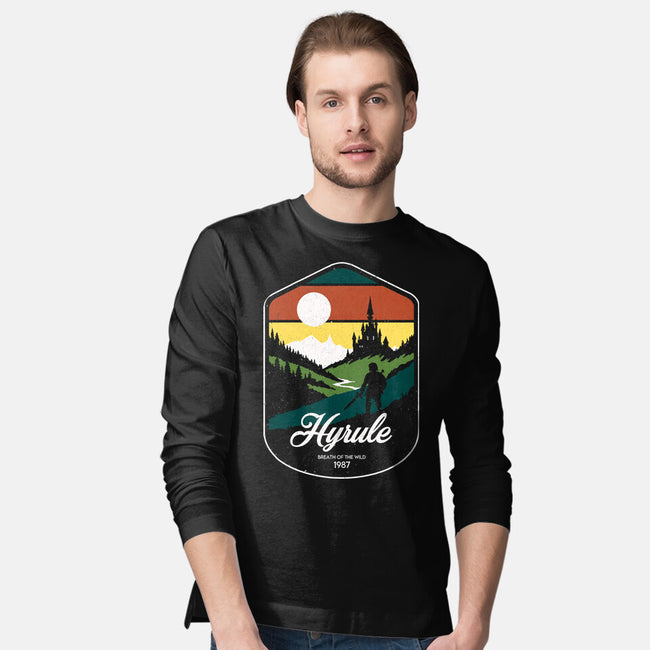 Visit Hyrule-Mens-Long Sleeved-Tee-Eoli Studio