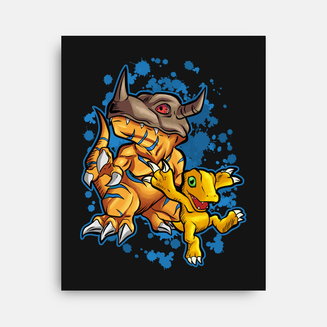 My Evolution-None-Stretched-Canvas-nickzzarto