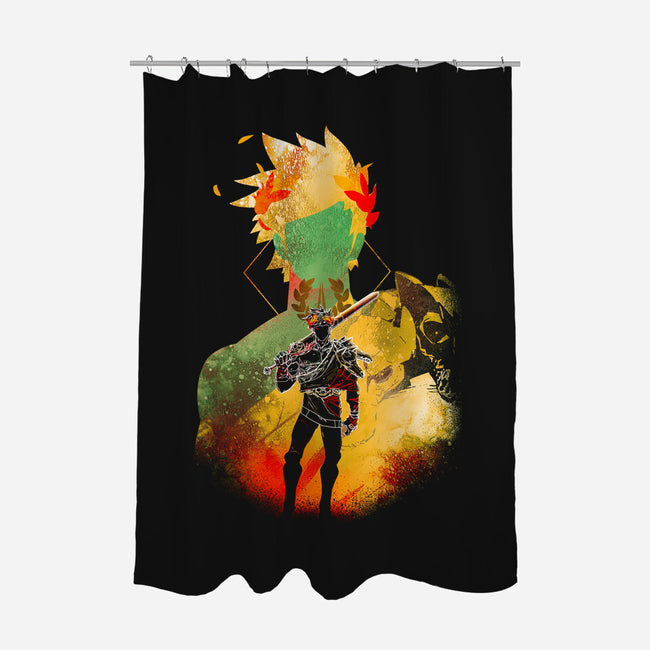 Negative Underworld-None-Polyester-Shower Curtain-Donnie