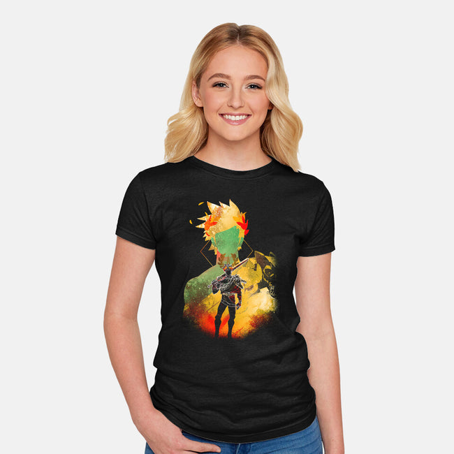 Negative Underworld-Womens-Fitted-Tee-Donnie